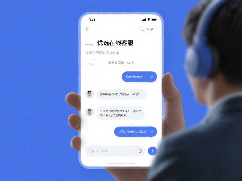 二、优选在线客服实现实时沟通
在多种联系方式中，